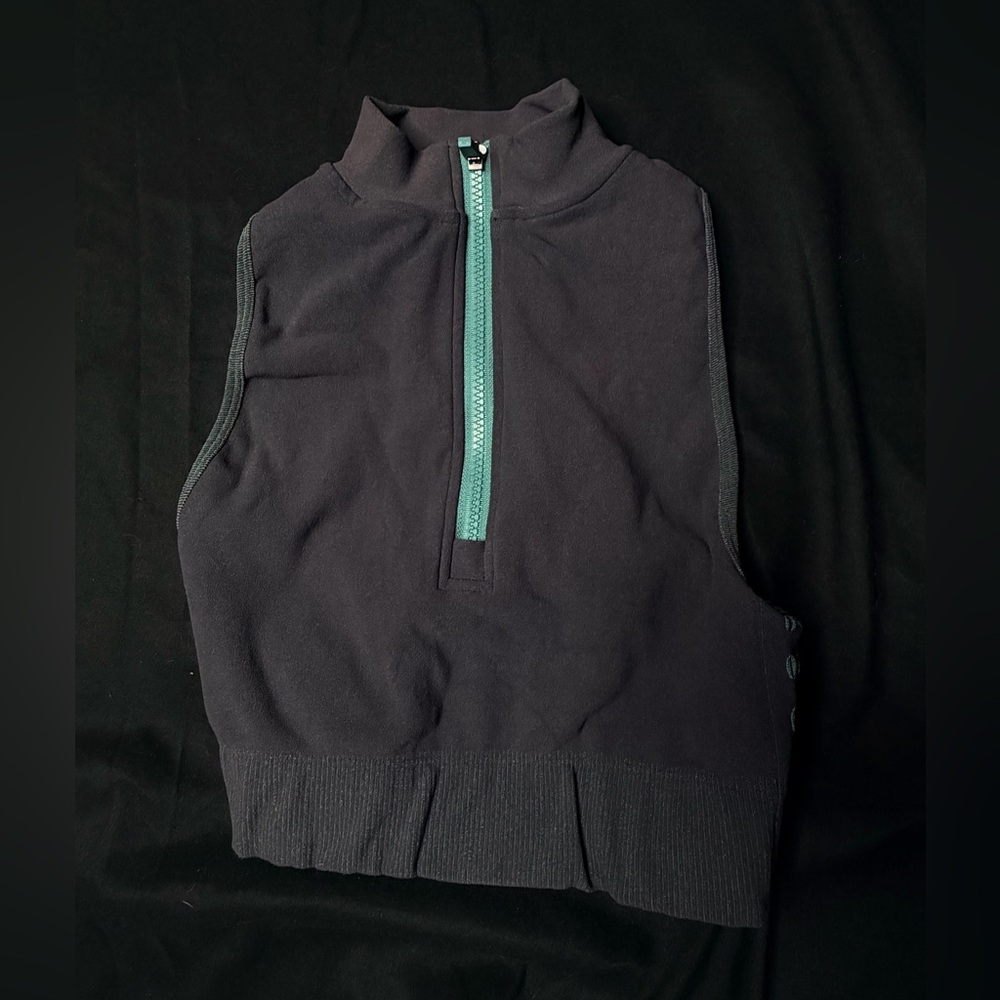 Seamless Zip Sports Bra